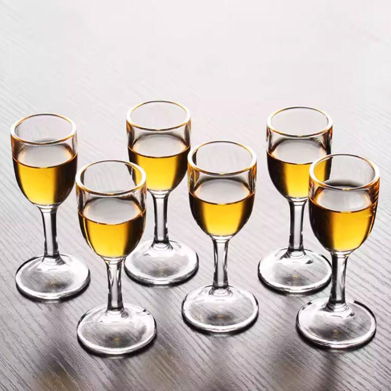 Wine Beer And Spirit - 6-teiliges Set Exquisite Kleine Weingläser Elegante