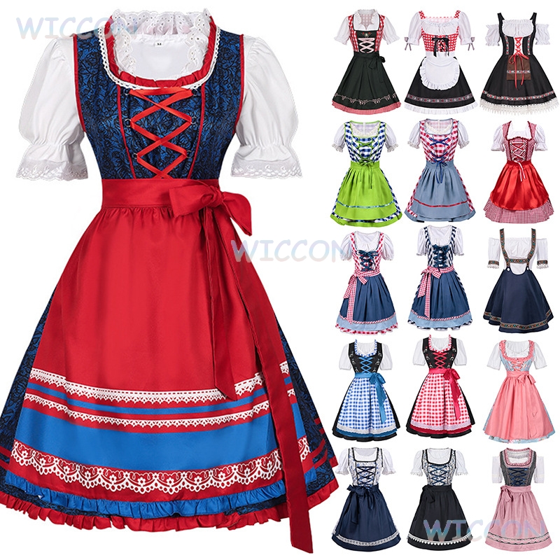 Beer & Wine Jockey Plaza Shopping - 2023 Neues Oktoberfest-Dirndl-Kleid in Übergröße mit