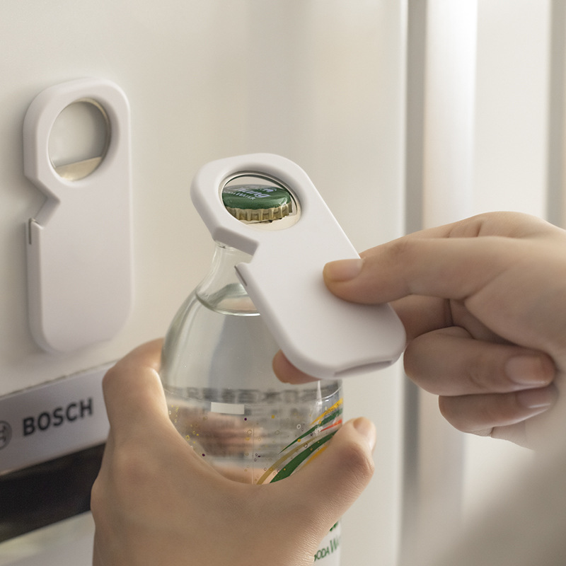 Wine Beer Fridge - Multifunktionaler Flaschenöffner Kühlschrankmagnet Bier-Schraubendreher Magnet zum