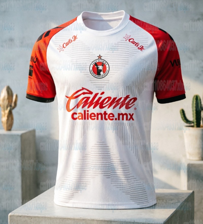 Wine Xo - Herren Club Tijuana Xolos Fußballtrikot Schwarz