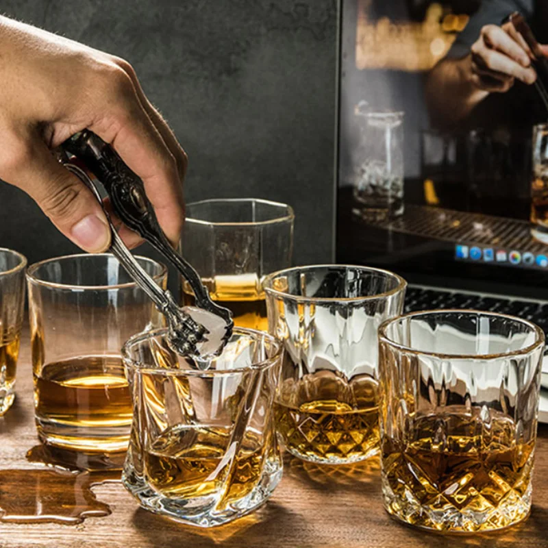 Wine Beer And Spirit - Transparentes handgemachtes Weinglas aus europäischem Kristall,