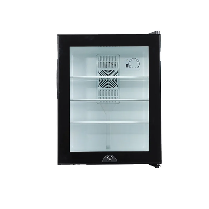 Wine Beer Fridge Small - Mini-Kühlschrankkühler, 40 l, Glastür für Bier,
