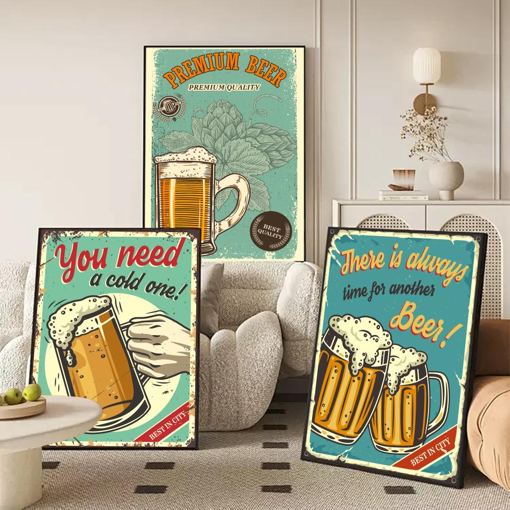 Bier- und Weinmotiv Retro-Stil – Wine Beer Photo Bewertung und Preis