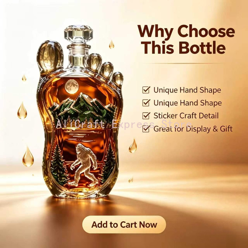 Bigfoot-Fußabdruck Whisky-Deka – Wine Beer And Spirits Bewertung und Preis