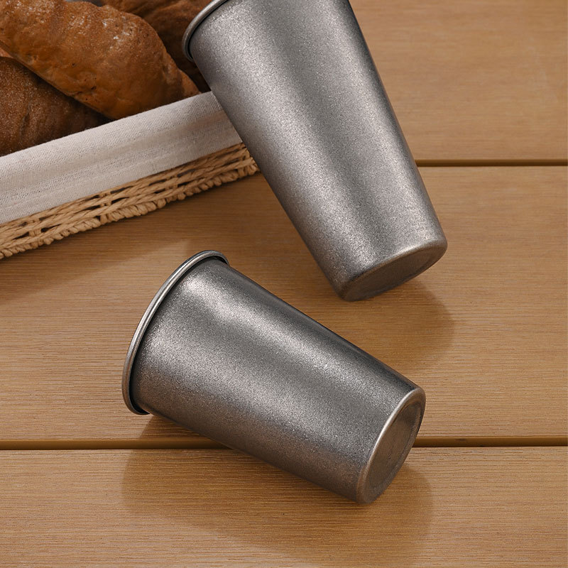 Retro Silberne Edelstahl-Trink – Wine Beer Drink Bewertung und Preis