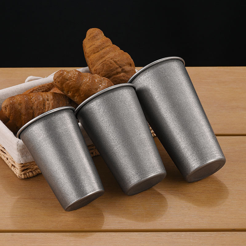 Retro Silberne Edelstahl-Trink – Wine Beer Drink Bewertung und Preis