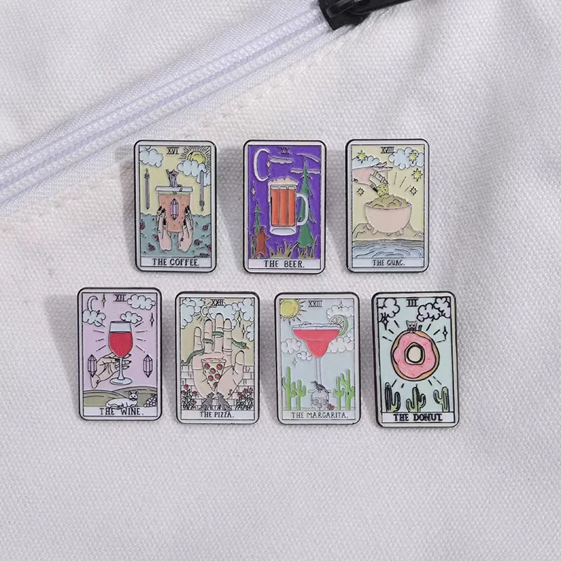 Benutzerdefinierte Tarot Email – Wine Beer Pizza Bewertung und Preis