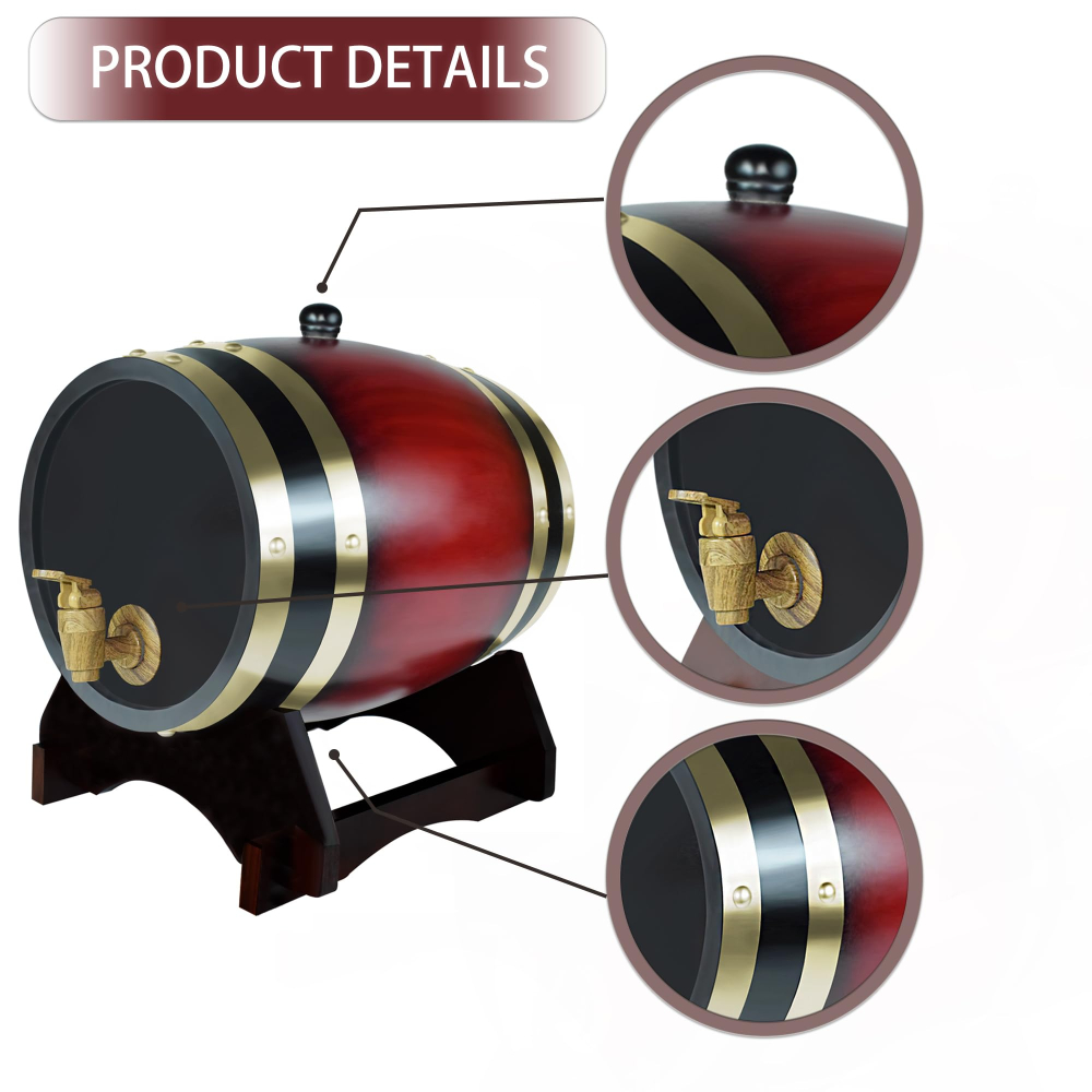 Whiskey-Fass-Dekanter aus Eich – Wine Beer And Spirit Bewertung und Preis
