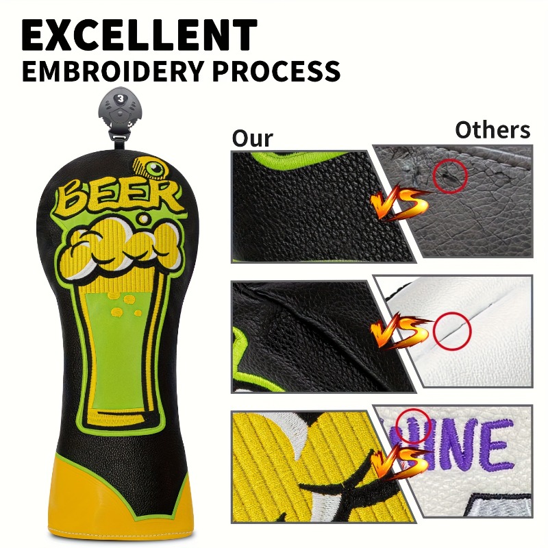 Golfschläger-Kopfabdeckung - B – Beer & Wine Jockey Plaza Shopping Bewertung und Preis
