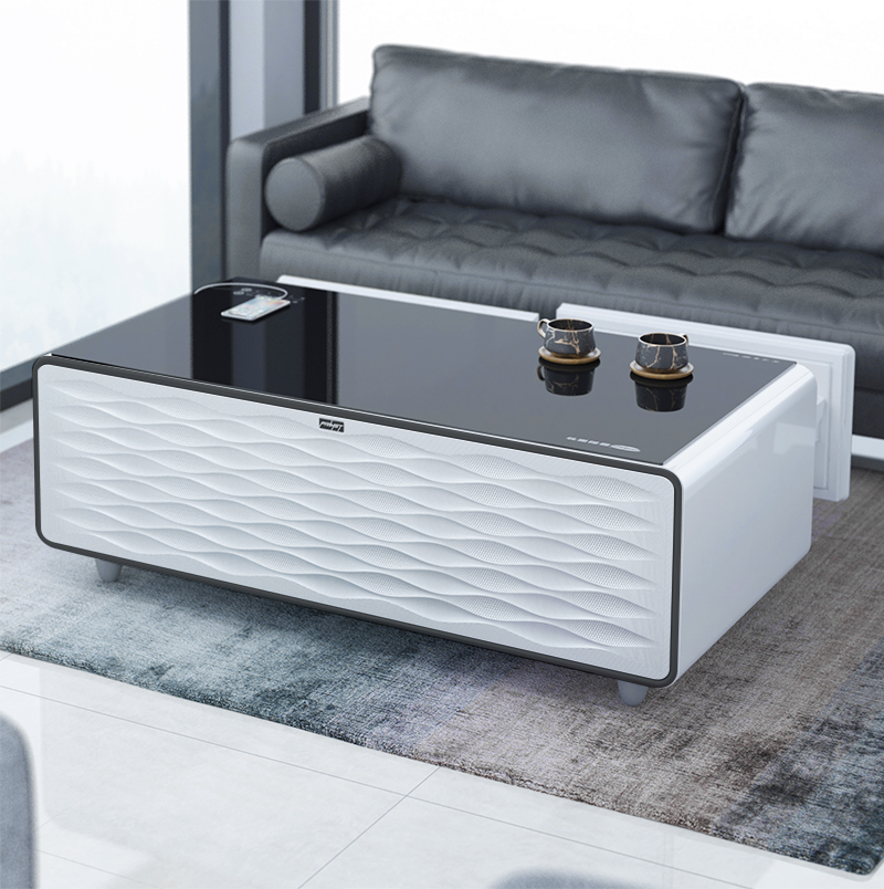Smarter Couchtisch mit Mini-Kü – Wine Beer Fridge Bewertung und Preis