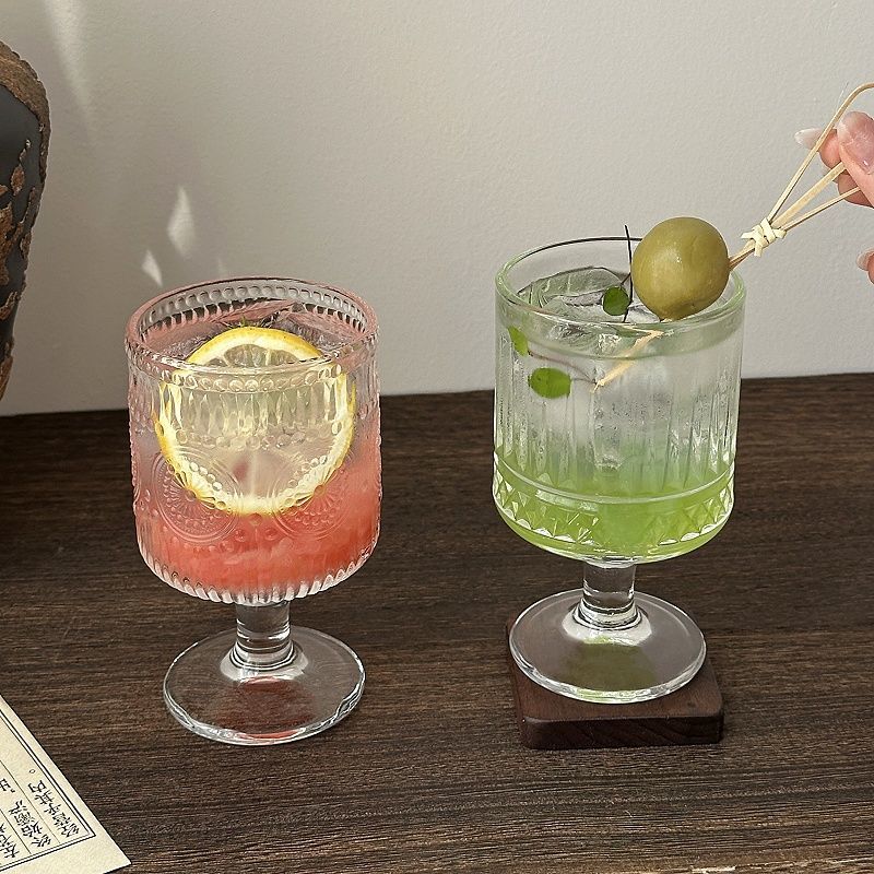 4-teiliges Set Vintage geprägt – Wine Beer Mixed Drinks Bewertung und Preis