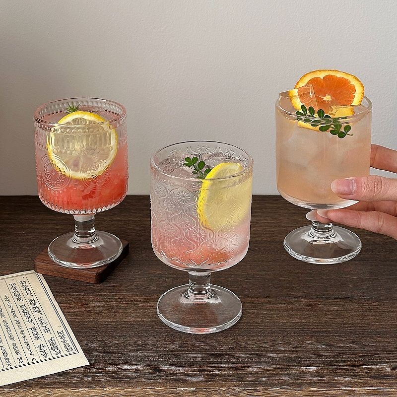 4-teiliges Set Vintage geprägt – Wine Beer Mixed Drinks Bewertung und Preis