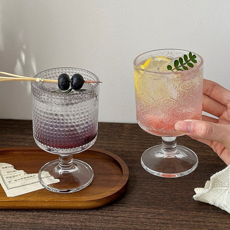 4-teiliges Set Vintage geprägt – Wine Beer Mixed Drinks Bewertung und Preis