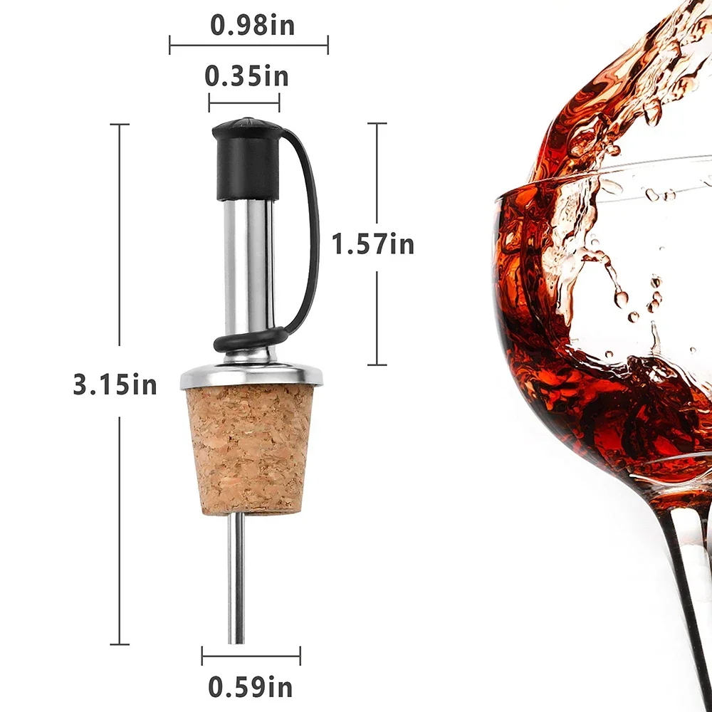 1 STÜCK Rotwein Kork Ausgießer – Wine Beer And Spirit Bewertung und Preis