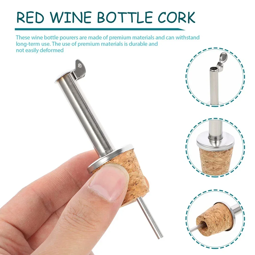 1 STÜCK Rotwein Kork Ausgießer – Wine Beer And Spirit Bewertung und Preis
