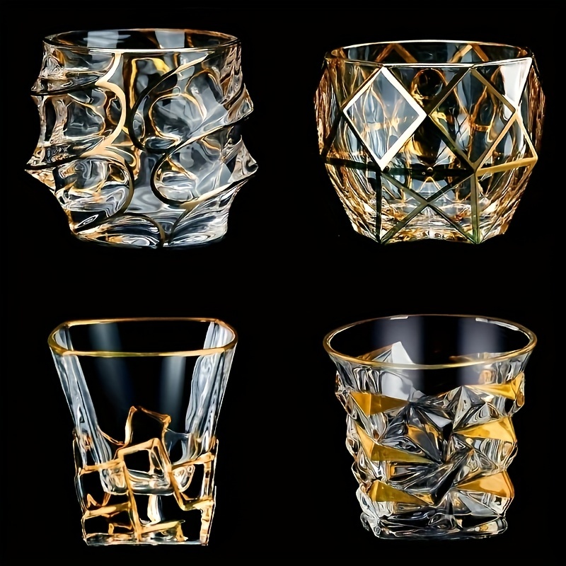Whiskey-Glas Tumbler mit Golde – Whisky Beer And Wine Bewertung und Preis