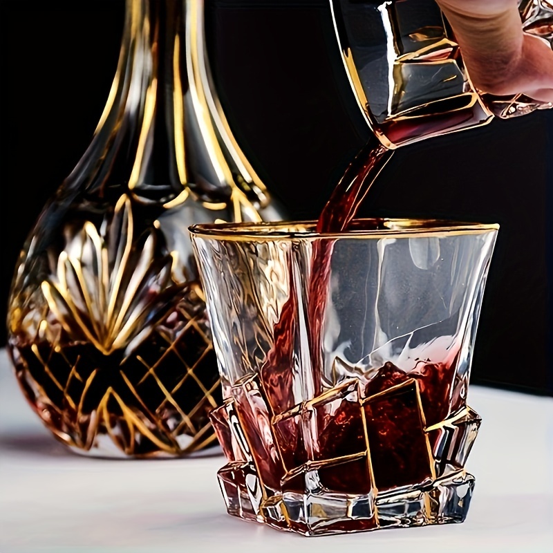 Whiskey-Glas Tumbler mit Golde – Whisky Beer And Wine Bewertung und Preis