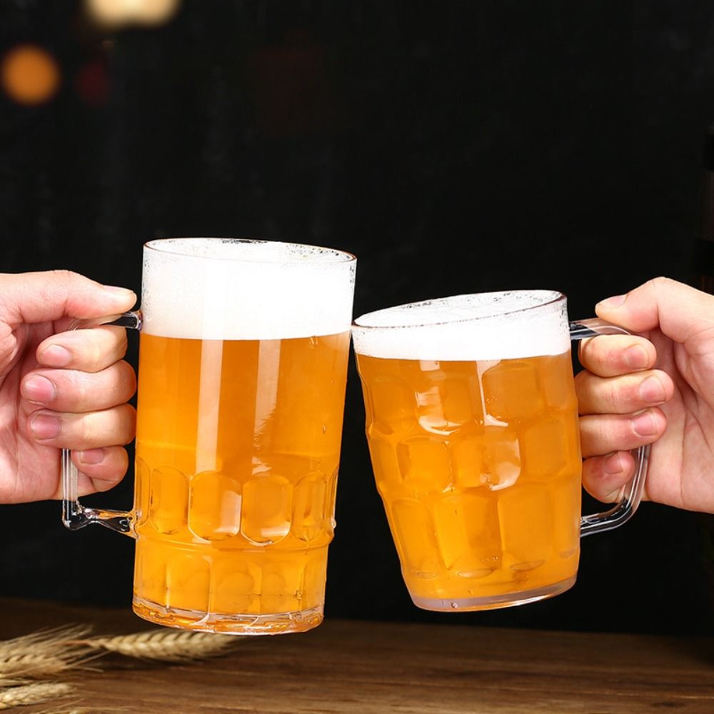 Kreativer Glasimitat-Bierkrug  – Wine Beer Drink Bewertung und Preis