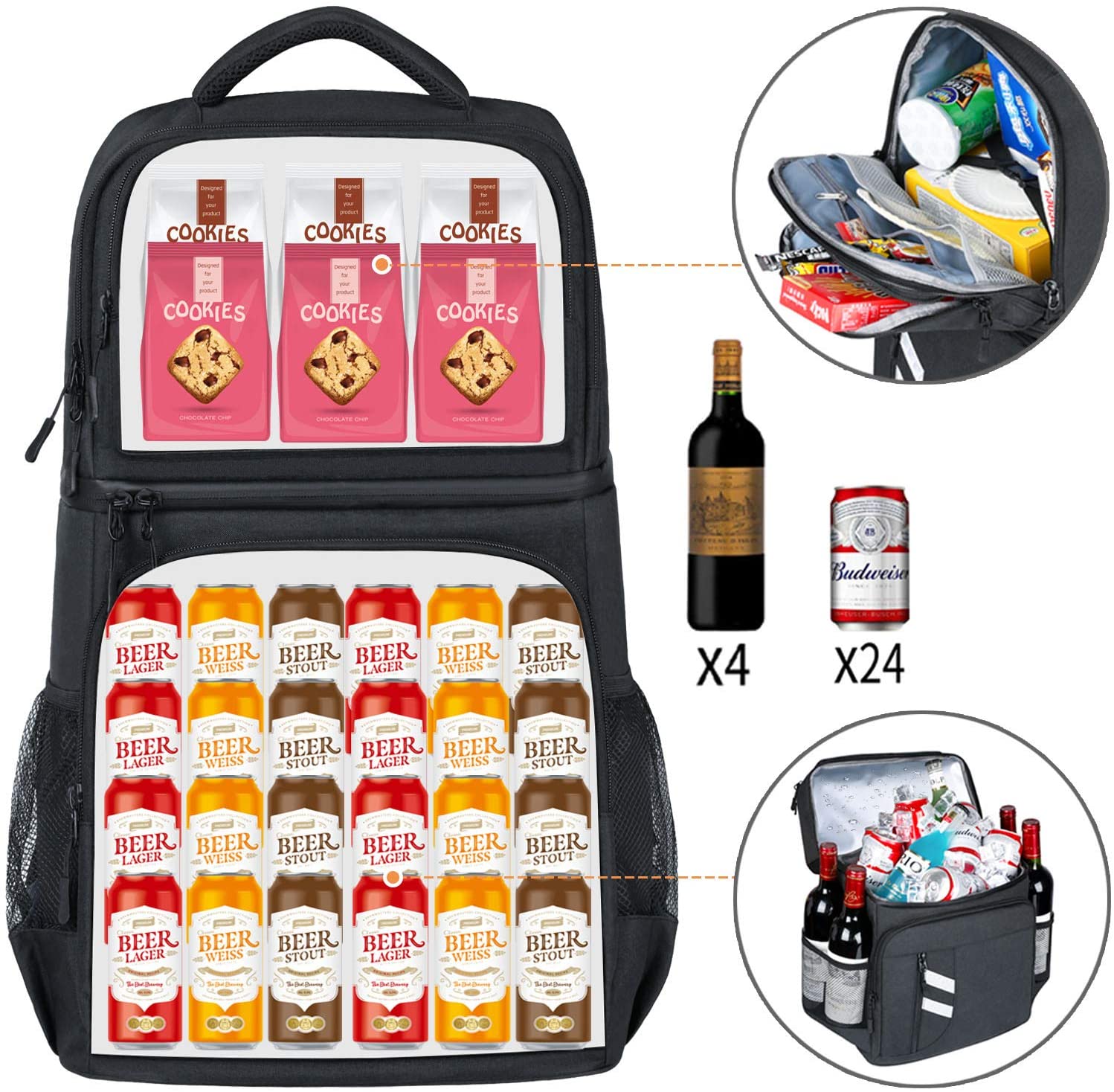 DENUONISS 2-in-1 Thermo-Kühlru – Wine Beer Fridge Bewertung und Preis
