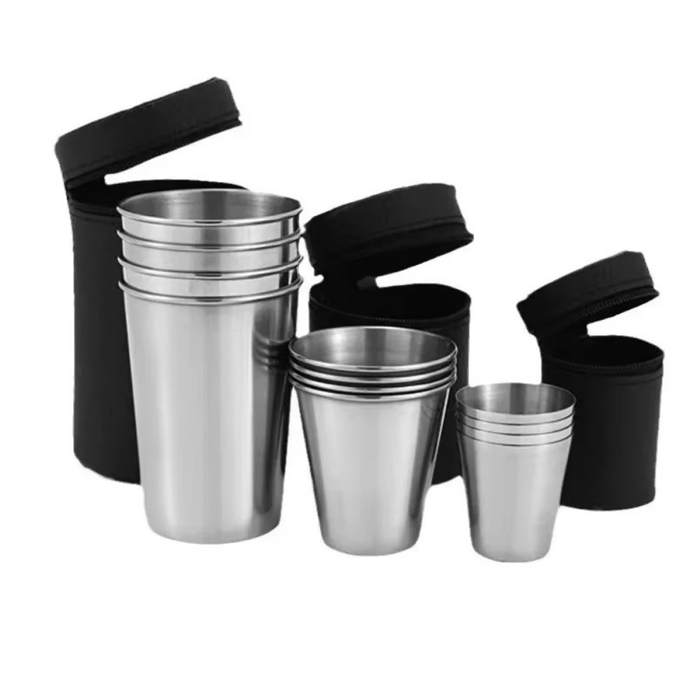 4Pcs Outdoor Edelstahl Camping – Whisky Beer And Wine Bewertung und Preis