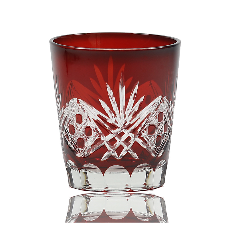 Roter Edo Kristall Whisky Glas – Whisky Beer And Wine Bewertung und Preis