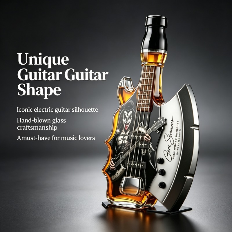 Kreativer Gitarrenförmiger Gla – Wine Beer And Spirits Bewertung und Preis